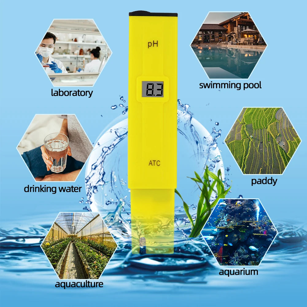 Digital Water Analysis PH Meter