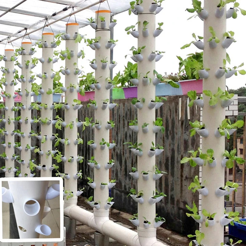 DIY Hydroponic Pots for Hydroponics Vertical Tower