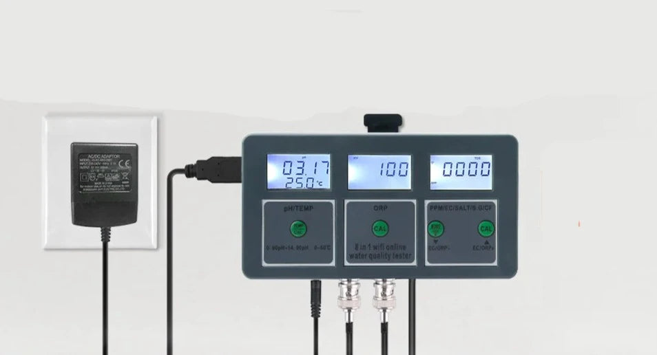 Smart PH ORP TDS EC SALT S. G TEMP CF Monitor