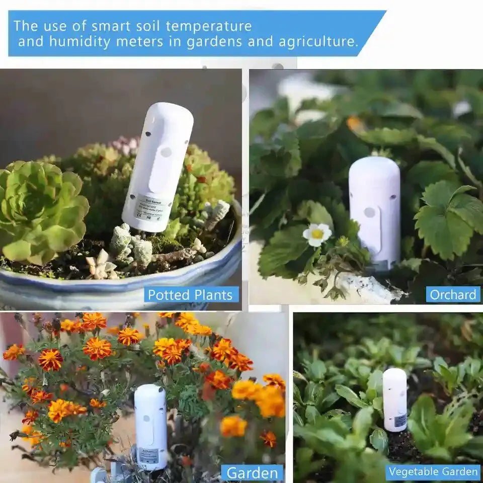 Smart Drip Irrigation System, Soil Moisture and Temperature