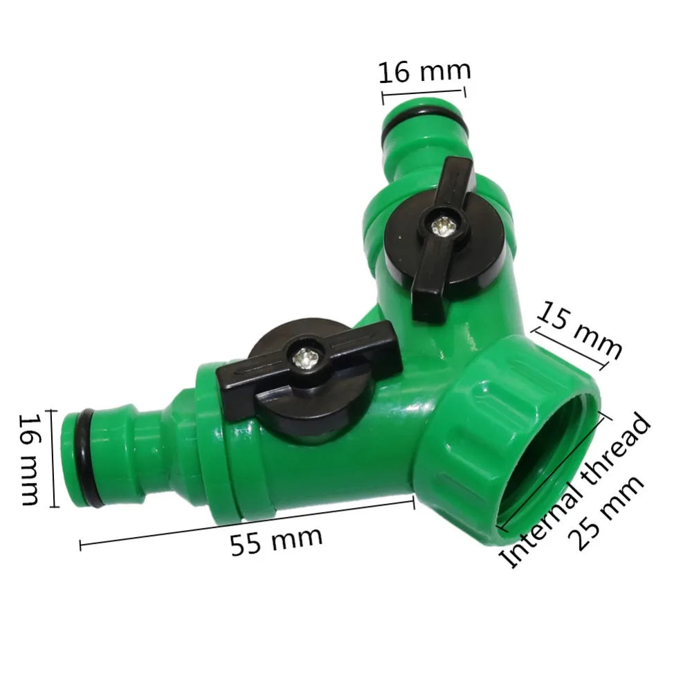 Y-type Shunt Valve Irrigation System Water Splitter