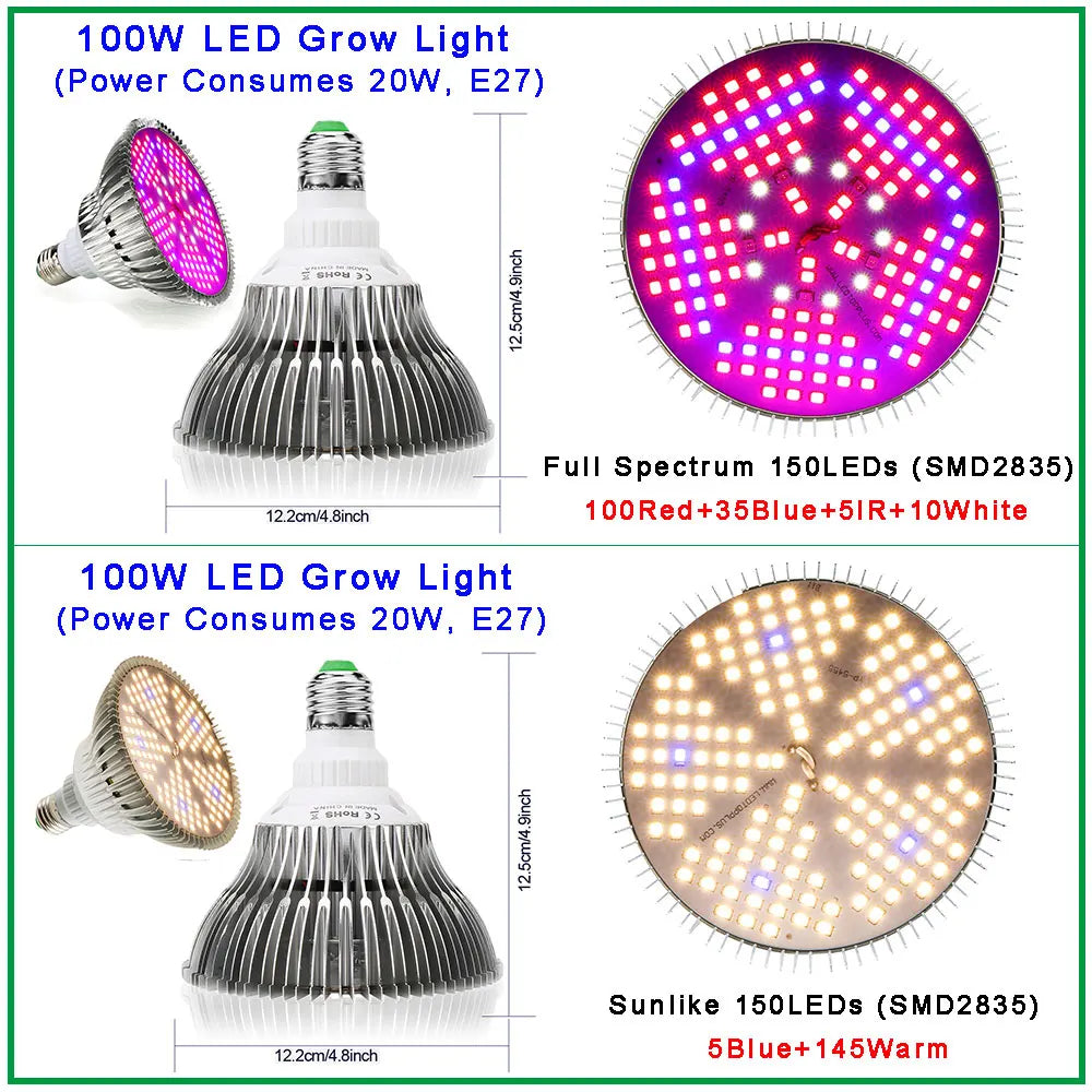 Full Spectrum Fitolamp Hydroponics Phyto Lamp