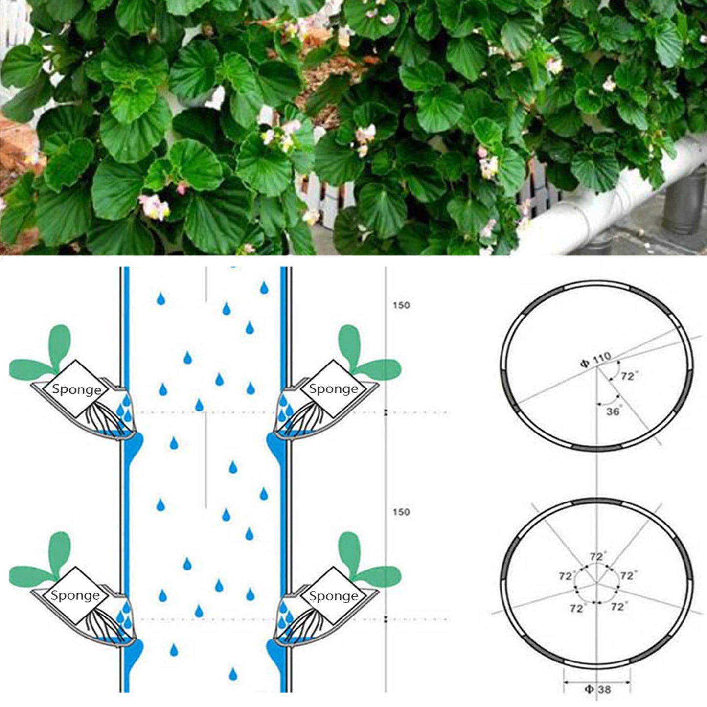 Planting System Garden Hydroponic Soilless Device Alloy Multi-Tooth Drill