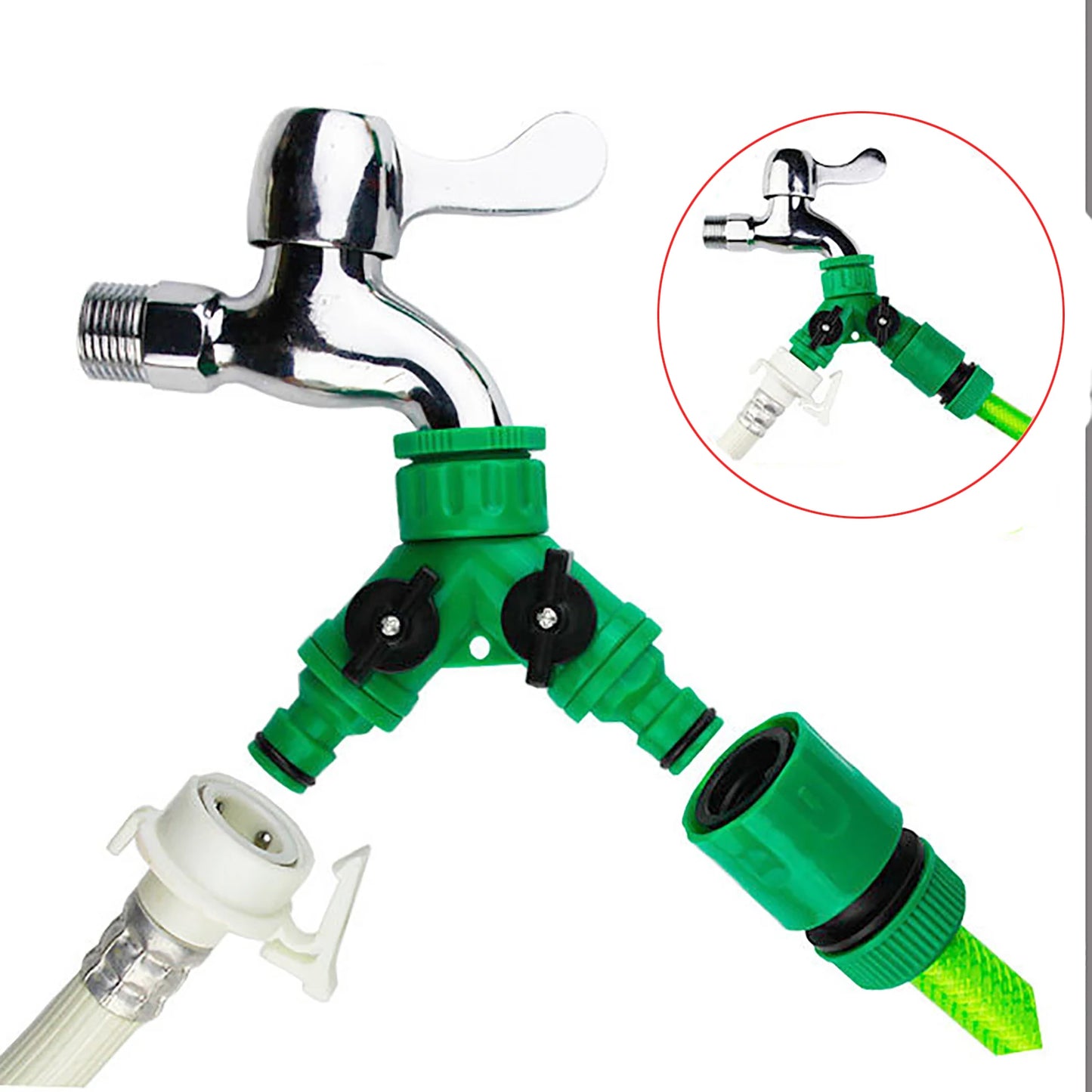 Y-type Shunt Valve Irrigation System Water Splitter