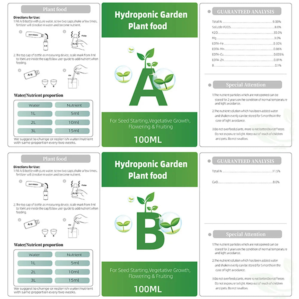 General Hydroponics Nutrients